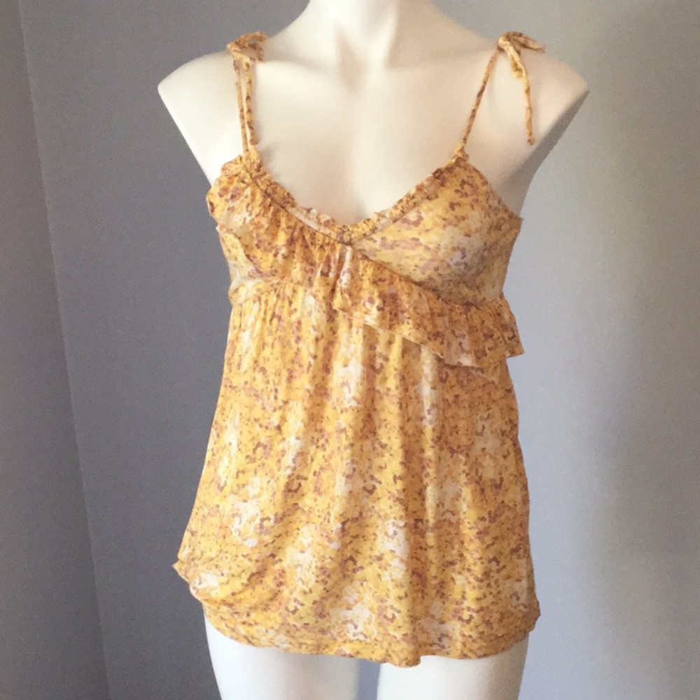 Adorable Candie’s Yellow/Beige Tank